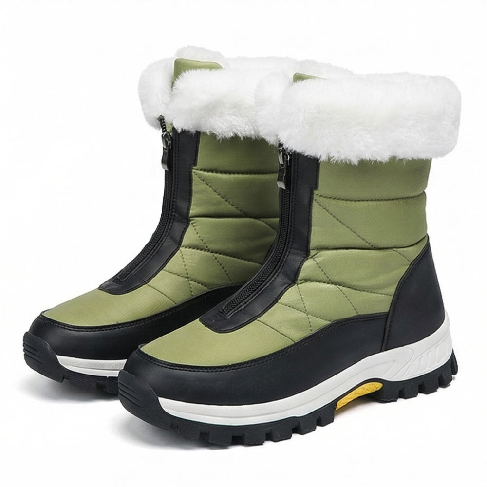 Brynmora | Women's Quilted Fur-Lined Winter Boots
