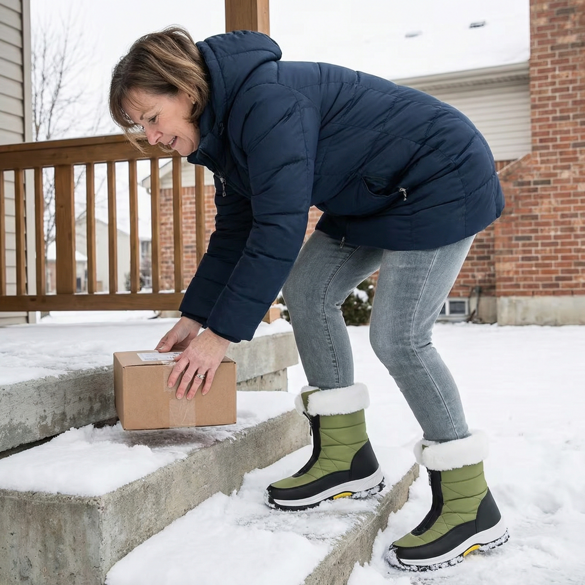 Brynmora | Women's Quilted Fur-Lined Winter Boots