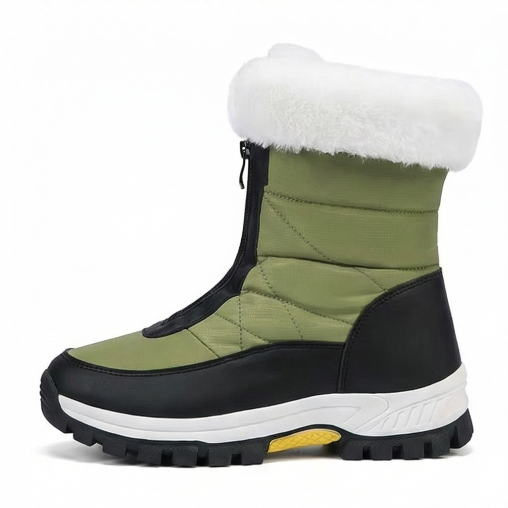 Brynmora | Women's Quilted Fur-Lined Winter Boots