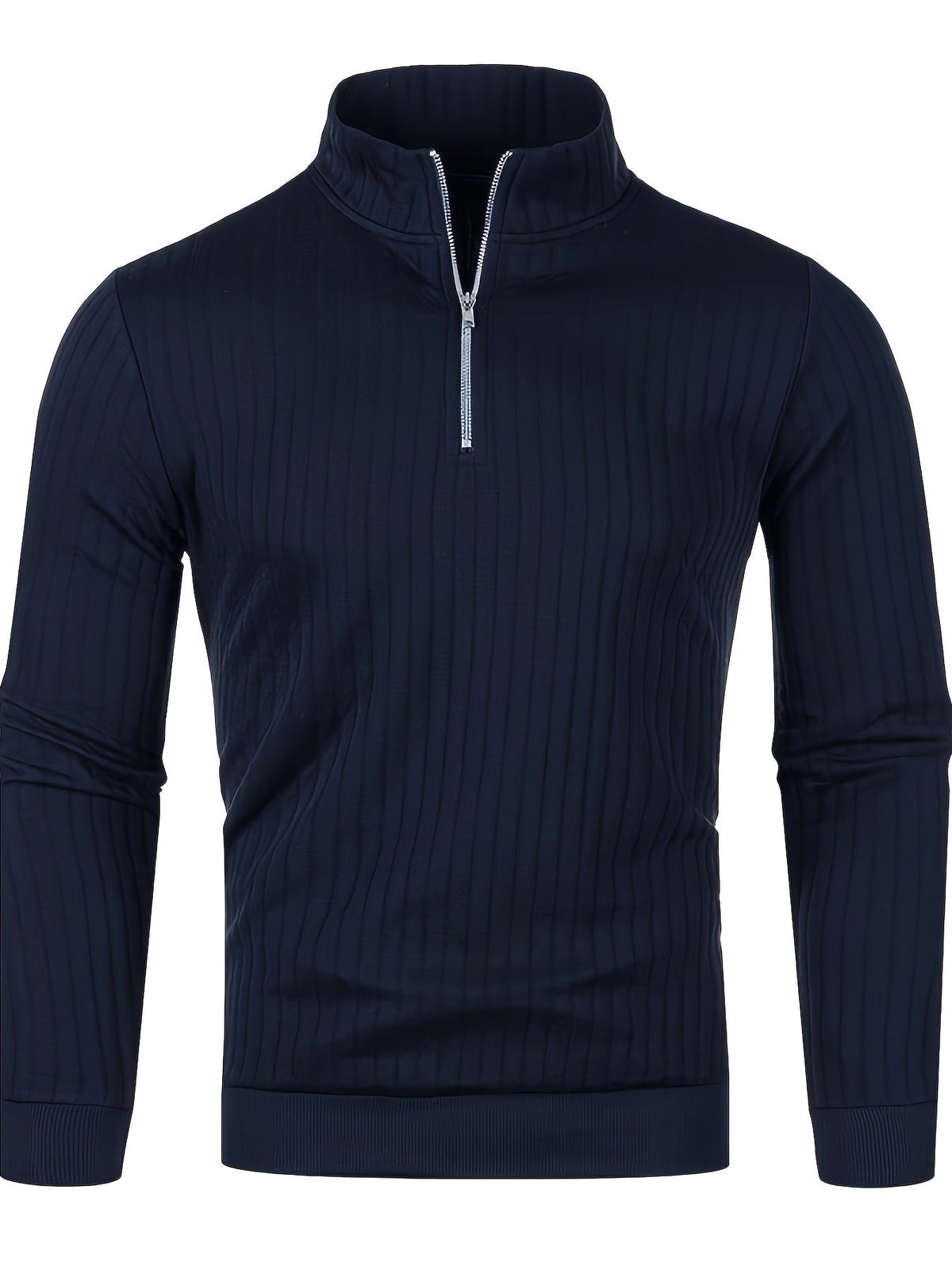 Caldris | Men's Warm Slim Fit Quarter-Zip Sweater