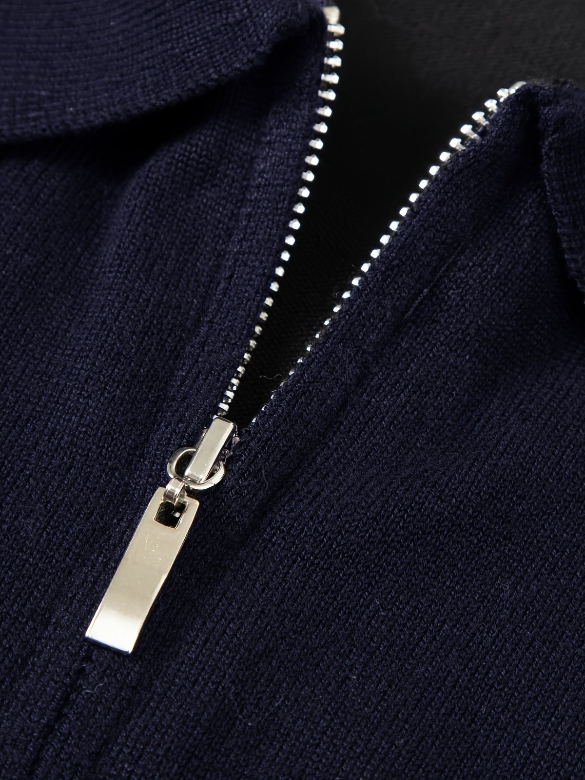 Callum | Men's Warm Quarter-Zip Collared Sweater