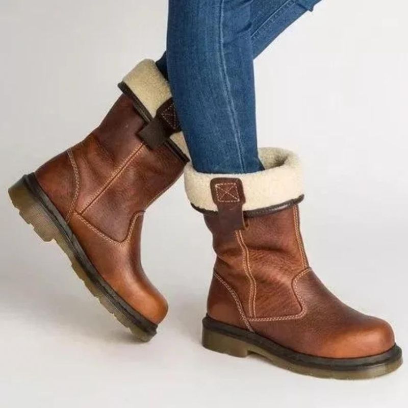 Calveth | Women's Sherpa-Lined Mid-Calf Boots