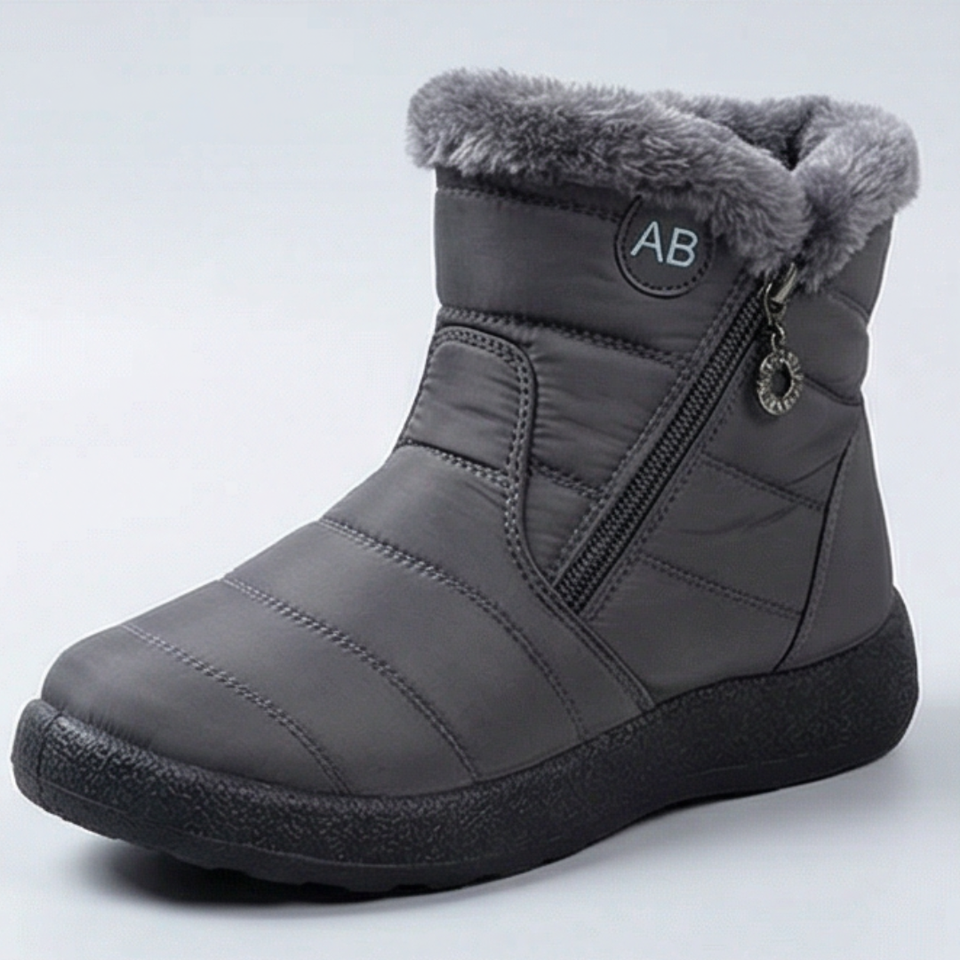 Calvorn | Women's Fur-Lined Winter Ankle Boots