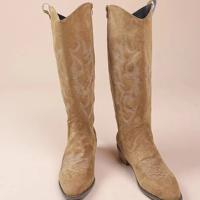 Colvane | Women's Panel Stitched Western Boots