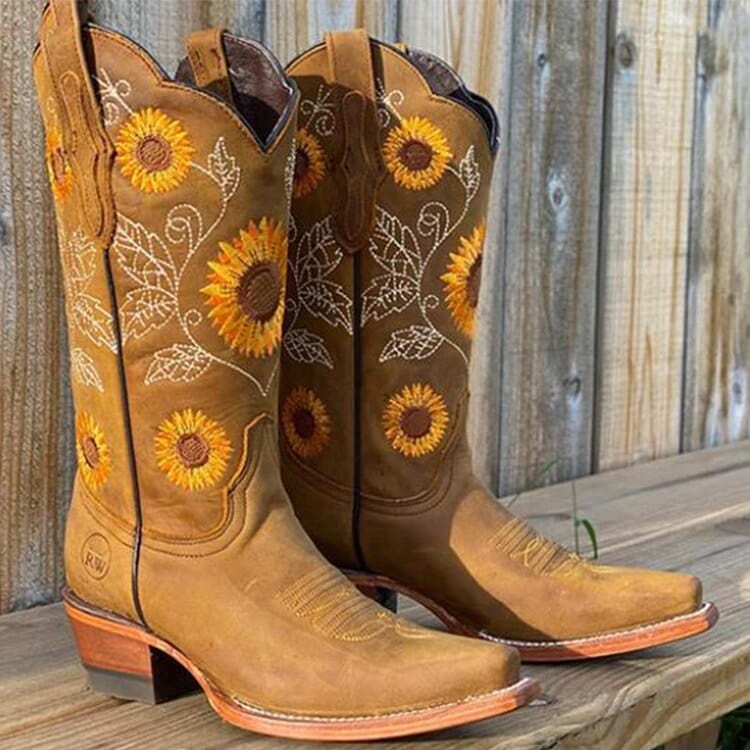 Corabel | Women's Sunflower Western Boots