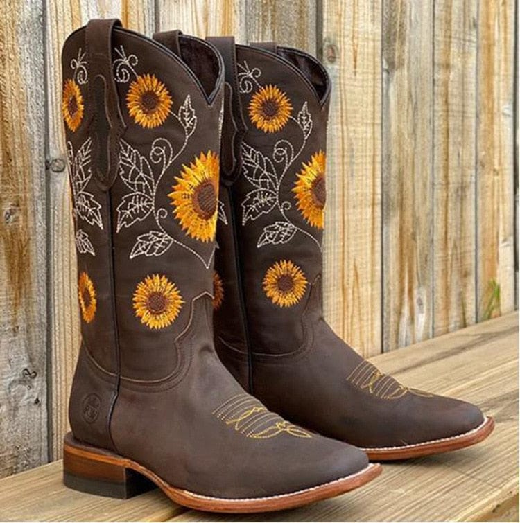Corabel | Women's Sunflower Western Boots