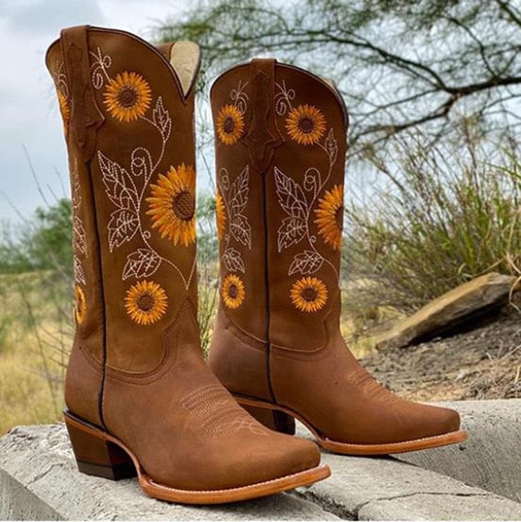 Corabel | Women's Sunflower Western Boots