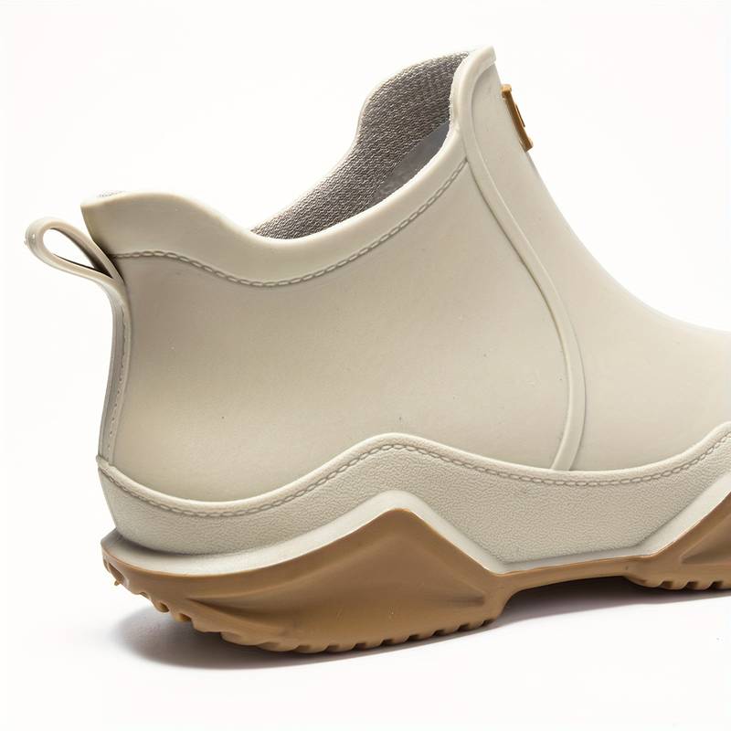 Olivia | Unisex Waterproof Slip-On Ankle Rain Boots