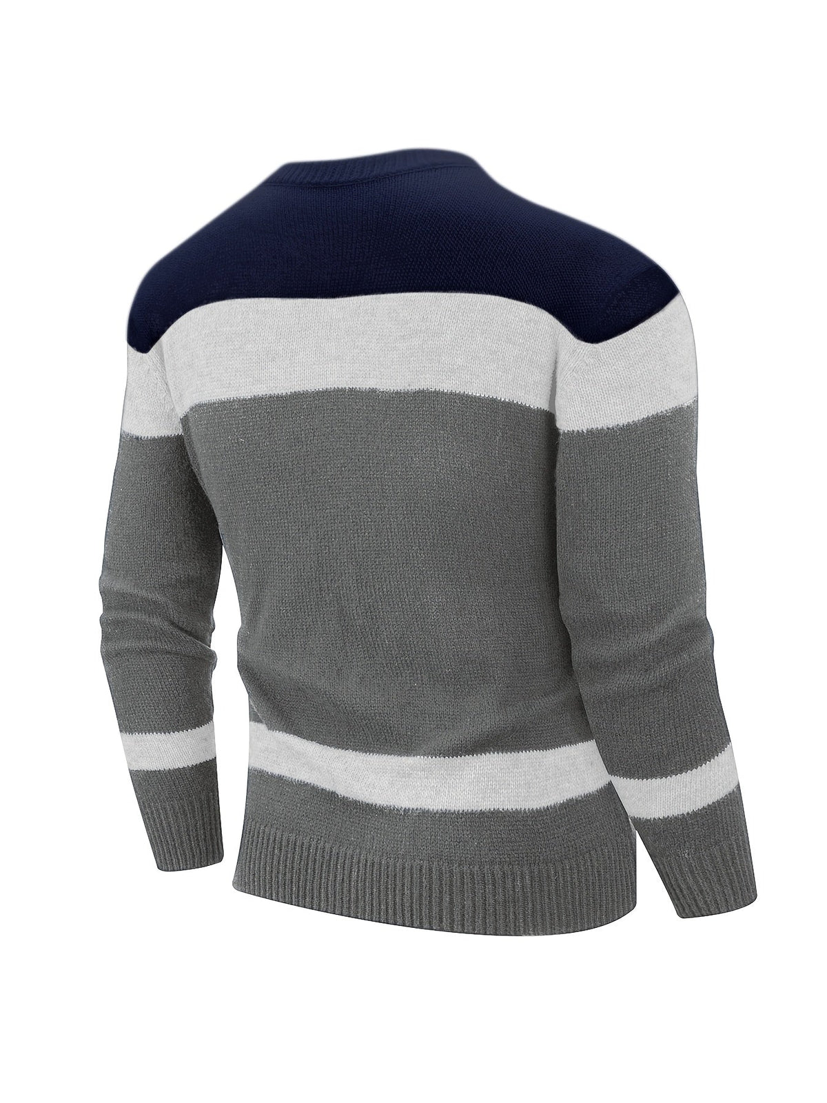 Corvan | Men's Cozy Colour Block Sweater