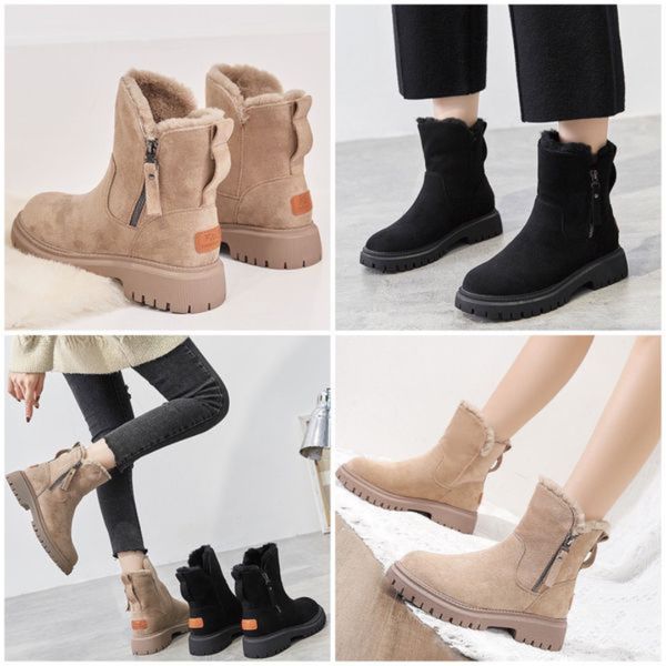 Corven | Women's Fleece-Lined Winter Ankle Boots