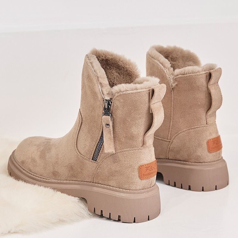 Corven | Women's Fleece-Lined Winter Ankle Boots