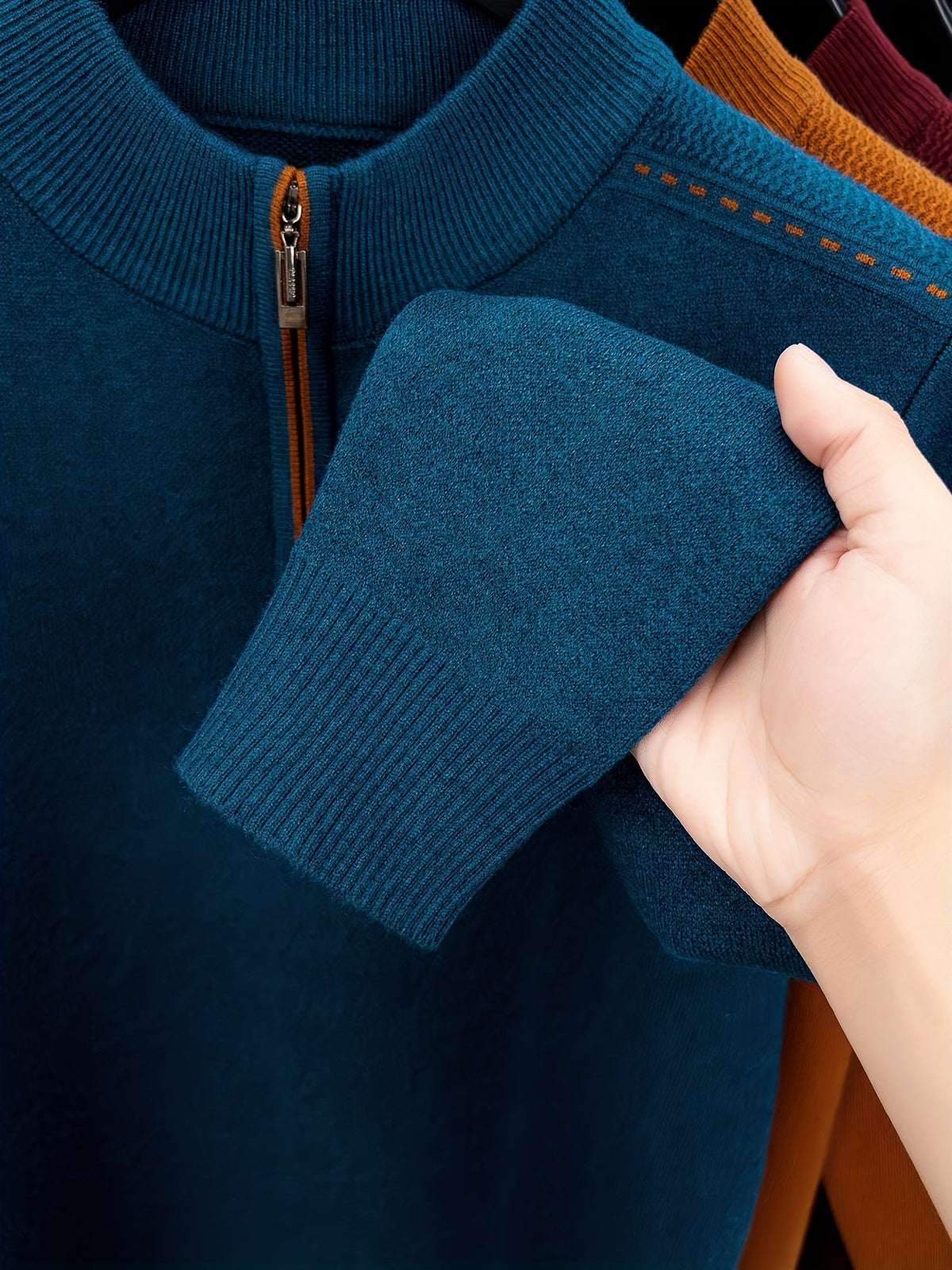 Corvin | Men's Warm Half-Zip Sweater