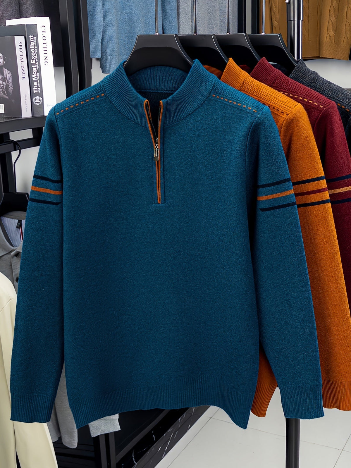 Corvin | Men's Warm Half-Zip Sweater