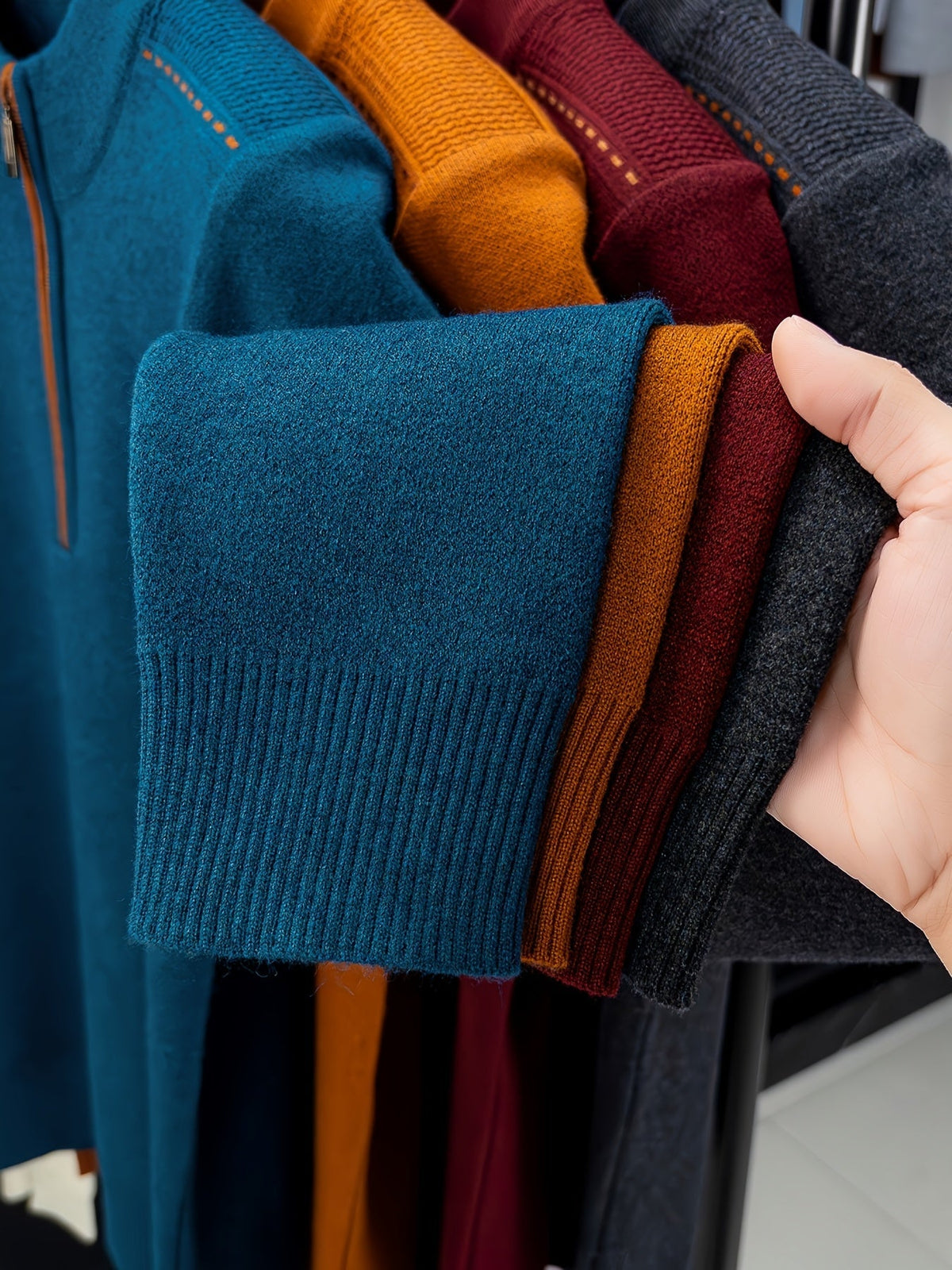 Corvin | Men's Warm Half-Zip Sweater
