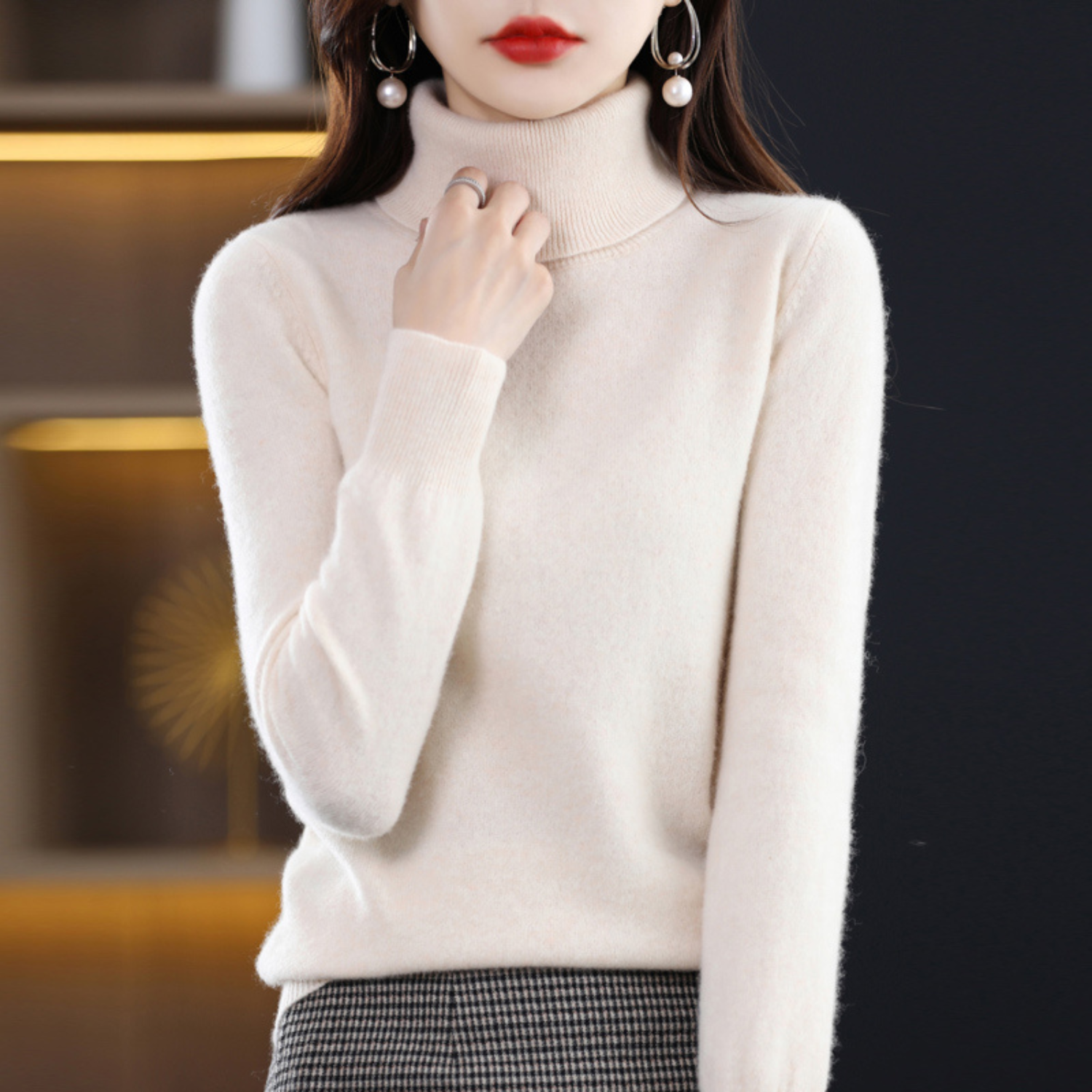 Adaline | Fitted Turtleneck Sweater