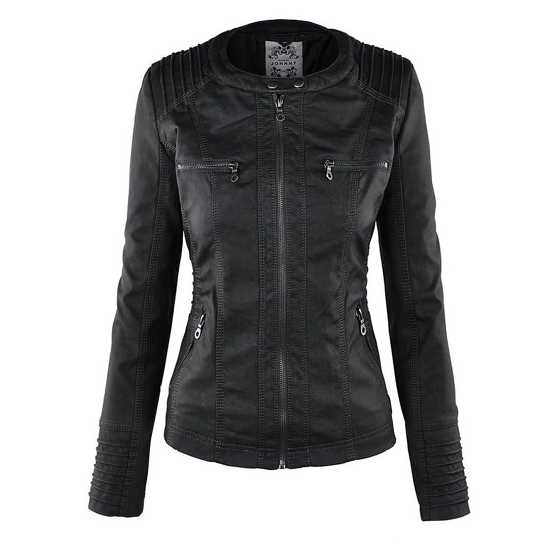 Dupont | Elegant Women's Leather Jacket