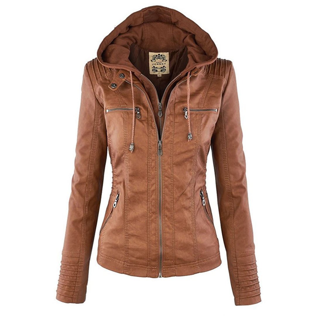 Dupont | Elegant Women's Leather Jacket