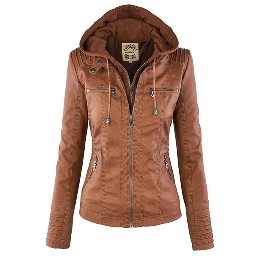 Dupont | Elegant Women's Leather Jacket