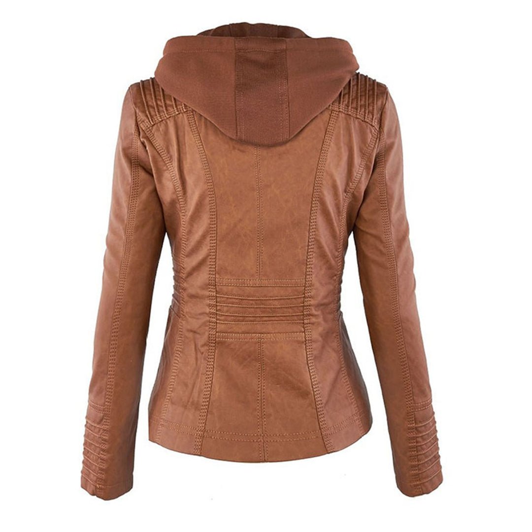 Dupont | Elegant Women's Leather Jacket