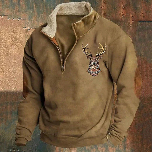 Carter | Deer Sweater