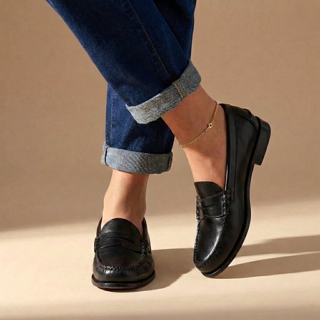 Eulalie | Women's Classic Penny Loafer Flats