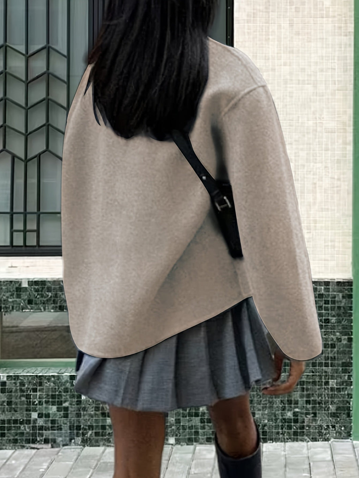 Marlowe | Women's Wool Stand Collar Pea Coat