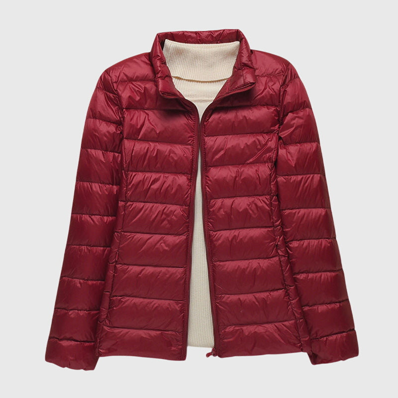 Grace | Womens Lightweight Hooded Puffer Jacket Packable