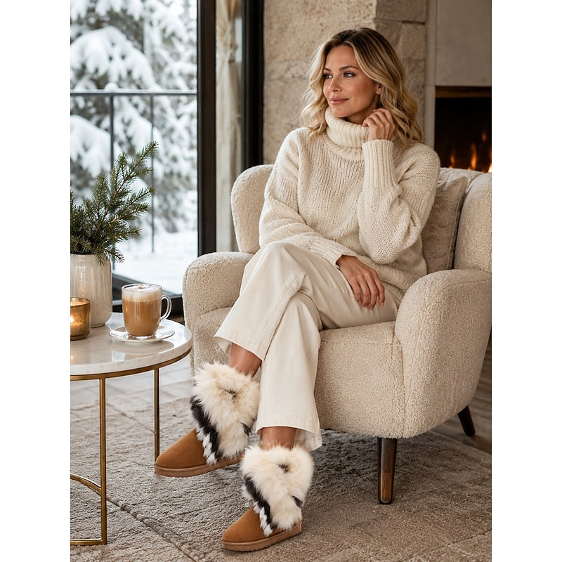 Florinda | Women's Fur-Trimmed Winter Boots