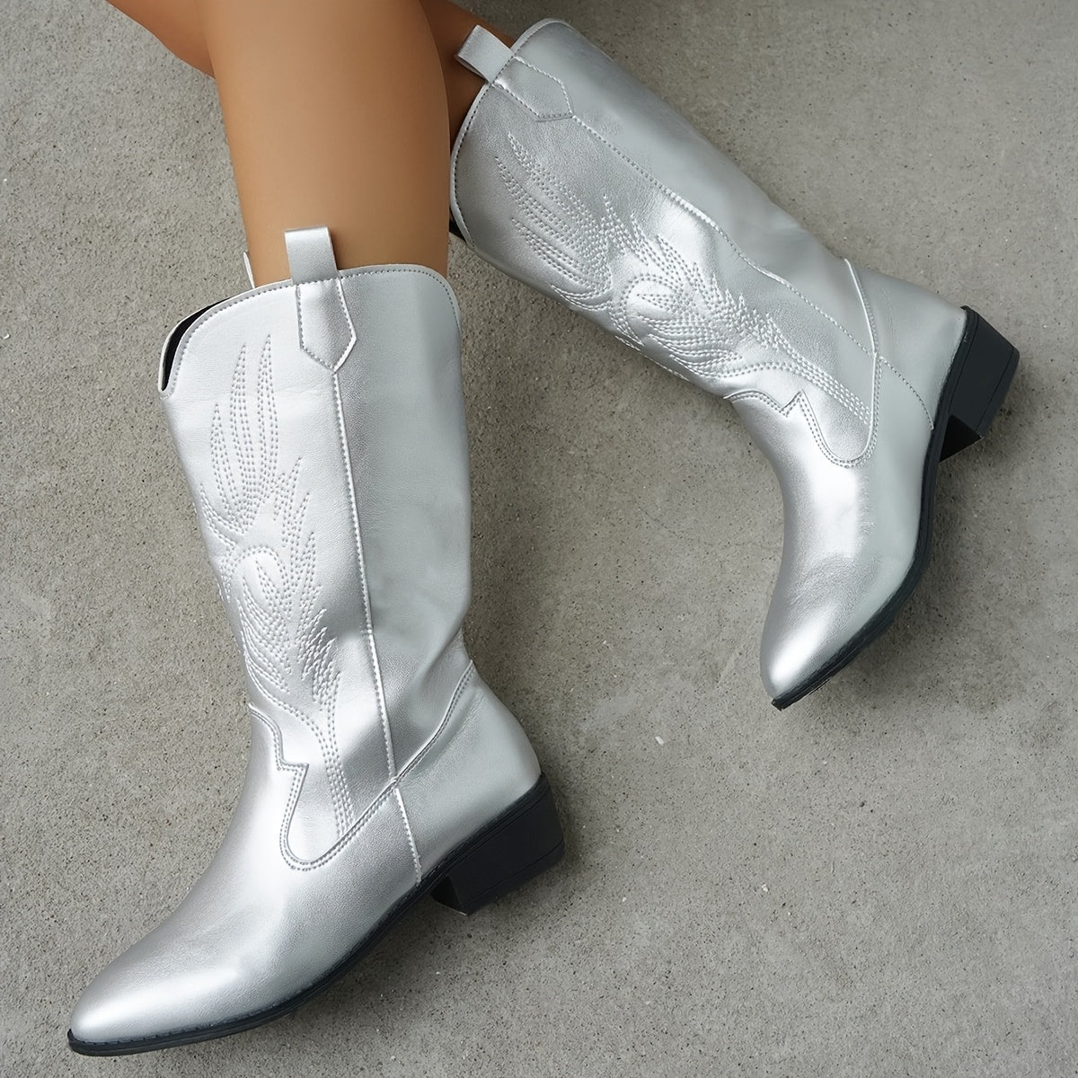 Floryan | Women's Metallic Western Boots