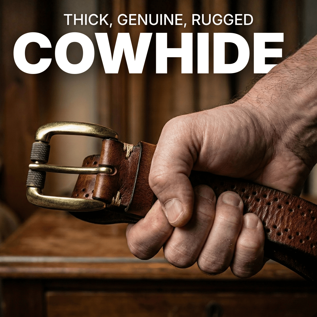 Foundry Steelhide Leather Belt