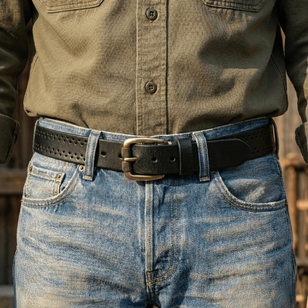 Foundry Steelhide Leather Belt
