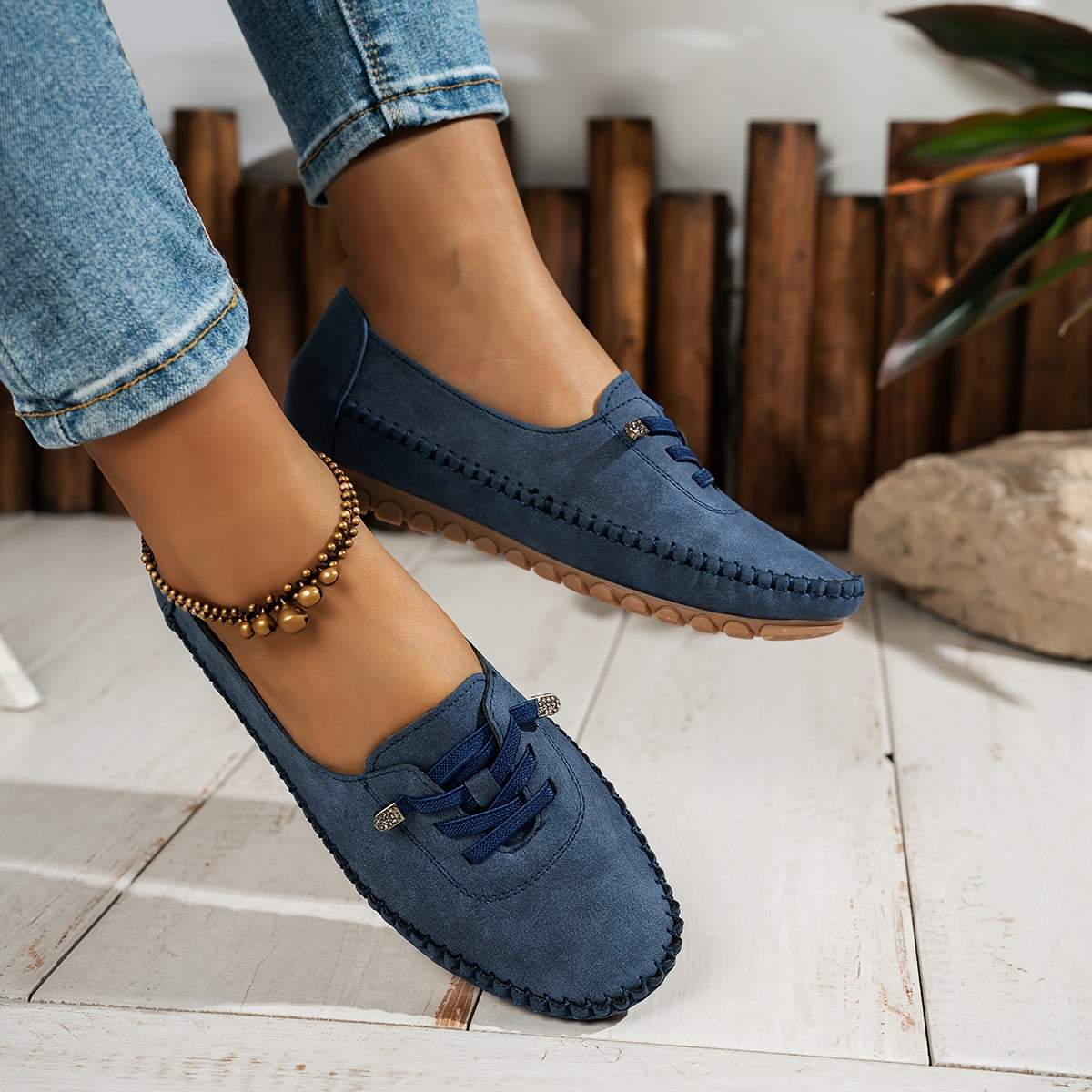 Freya | Women's Orthopedic Lace-Up Comfort Loafers