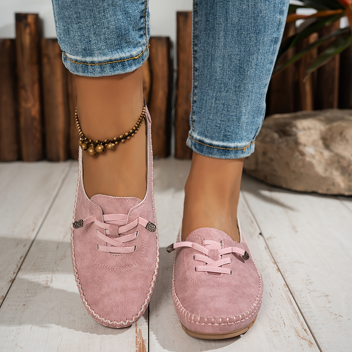 Freya | Women's Orthopedic Lace-Up Comfort Loafers