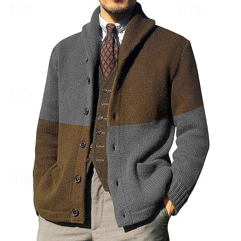 Gideon | Men's Cozy Shawl Collar Cardigan