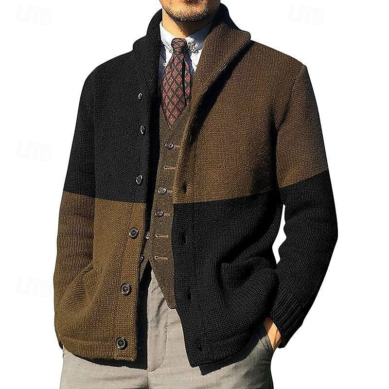 Gideon | Men's Cozy Shawl Collar Cardigan