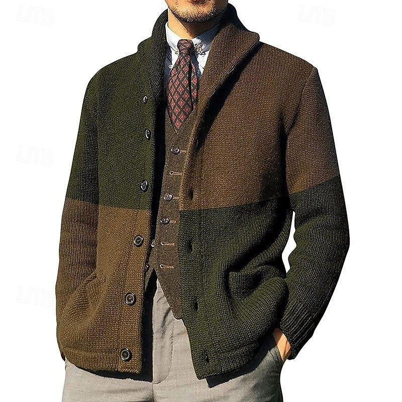 Gideon | Men's Cozy Shawl Collar Cardigan