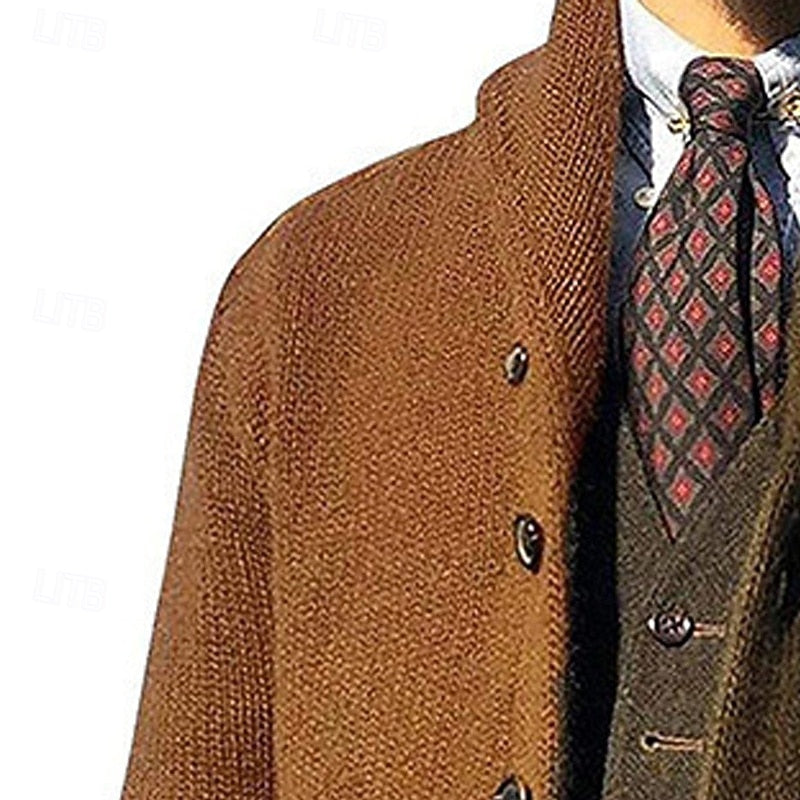 Gideon | Men's Cozy Shawl Collar Cardigan
