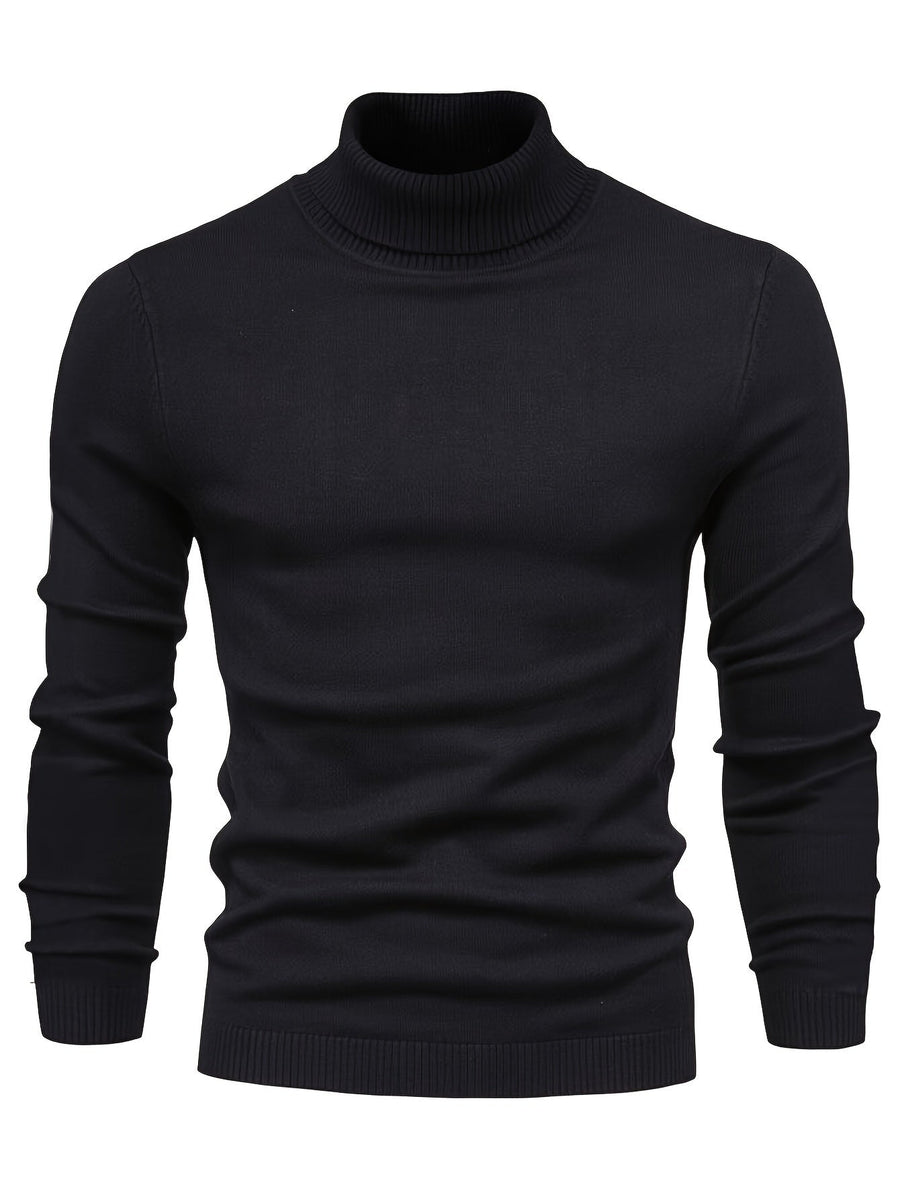 Grenfeld | Men's Cozy Mock-Neck Sweater