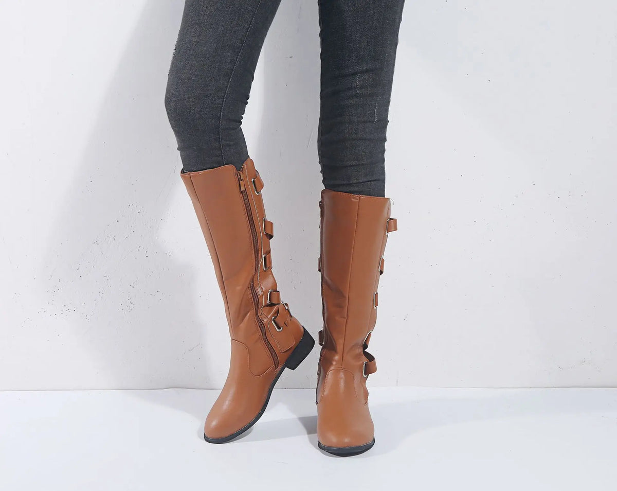 Gwendis | Women's Knee-High Riding Boots