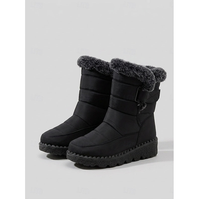 Wynstead | Women's Fur-Trimmed Winter Snow Boots