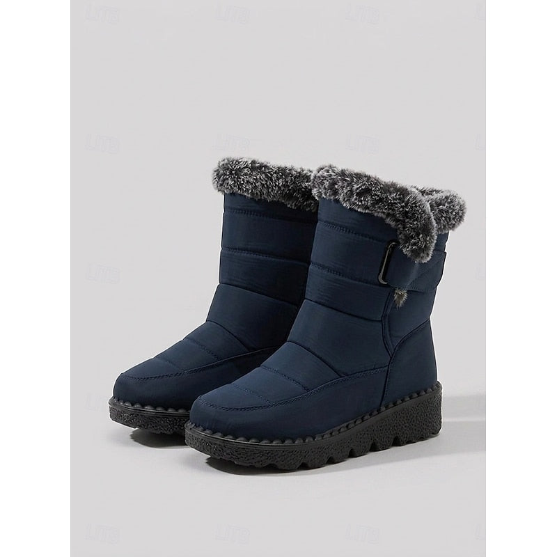 Wynstead | Women's Fur-Trimmed Winter Snow Boots
