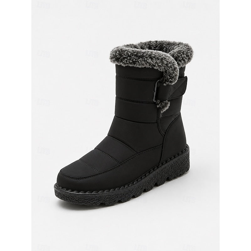 Wynstead | Women's Fur-Trimmed Winter Snow Boots