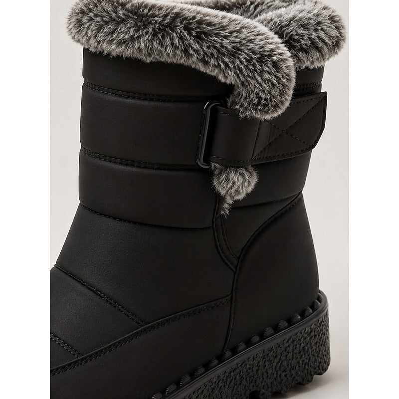 Wynstead | Women's Fur-Trimmed Winter Snow Boots