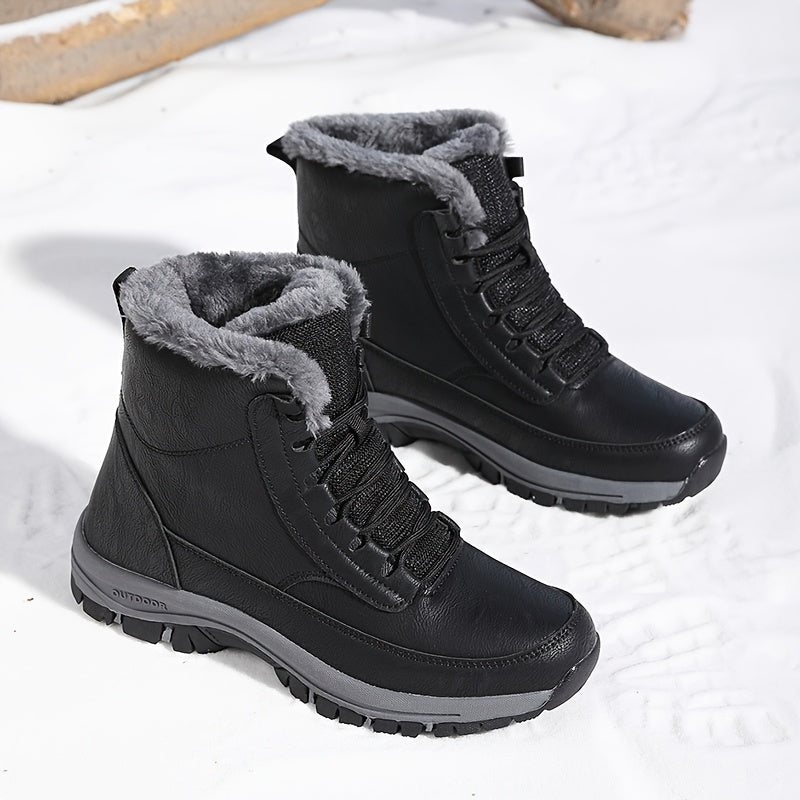 Halvorn | Women's Plush-Lined Winter Ankle Boots