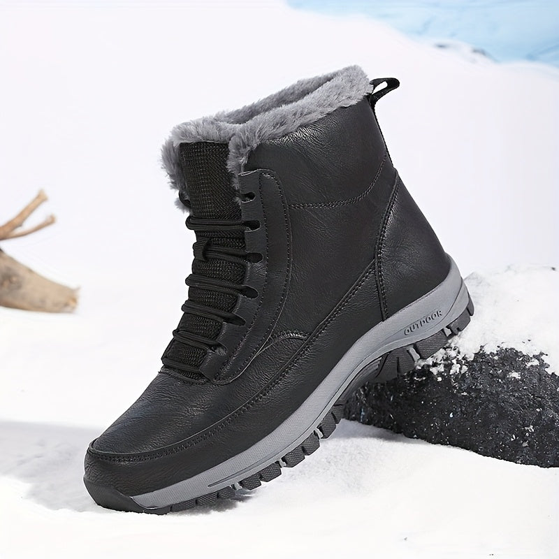 Halvorn | Women's Plush-Lined Winter Ankle Boots