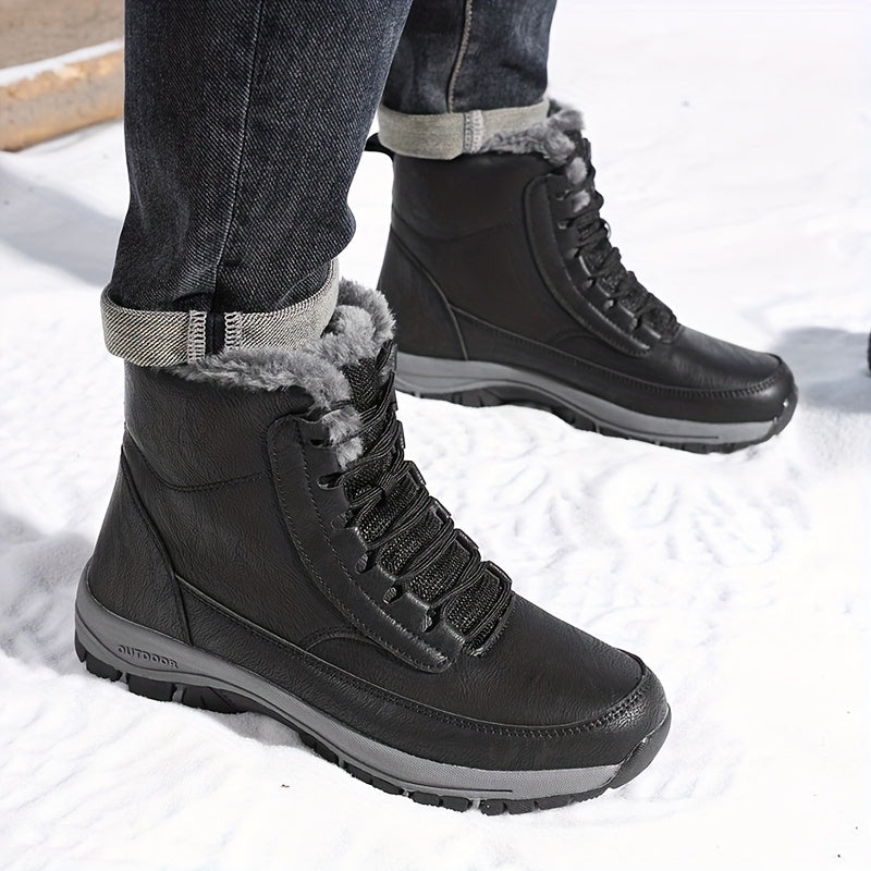 Halvorn | Women's Plush-Lined Winter Ankle Boots