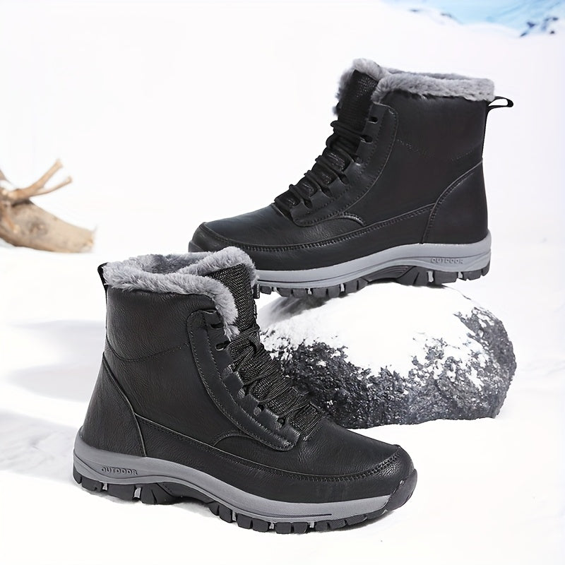 Halvorn | Women's Plush-Lined Winter Ankle Boots