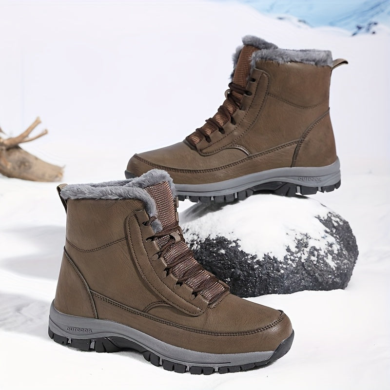 Halvorn | Women's Plush-Lined Winter Ankle Boots