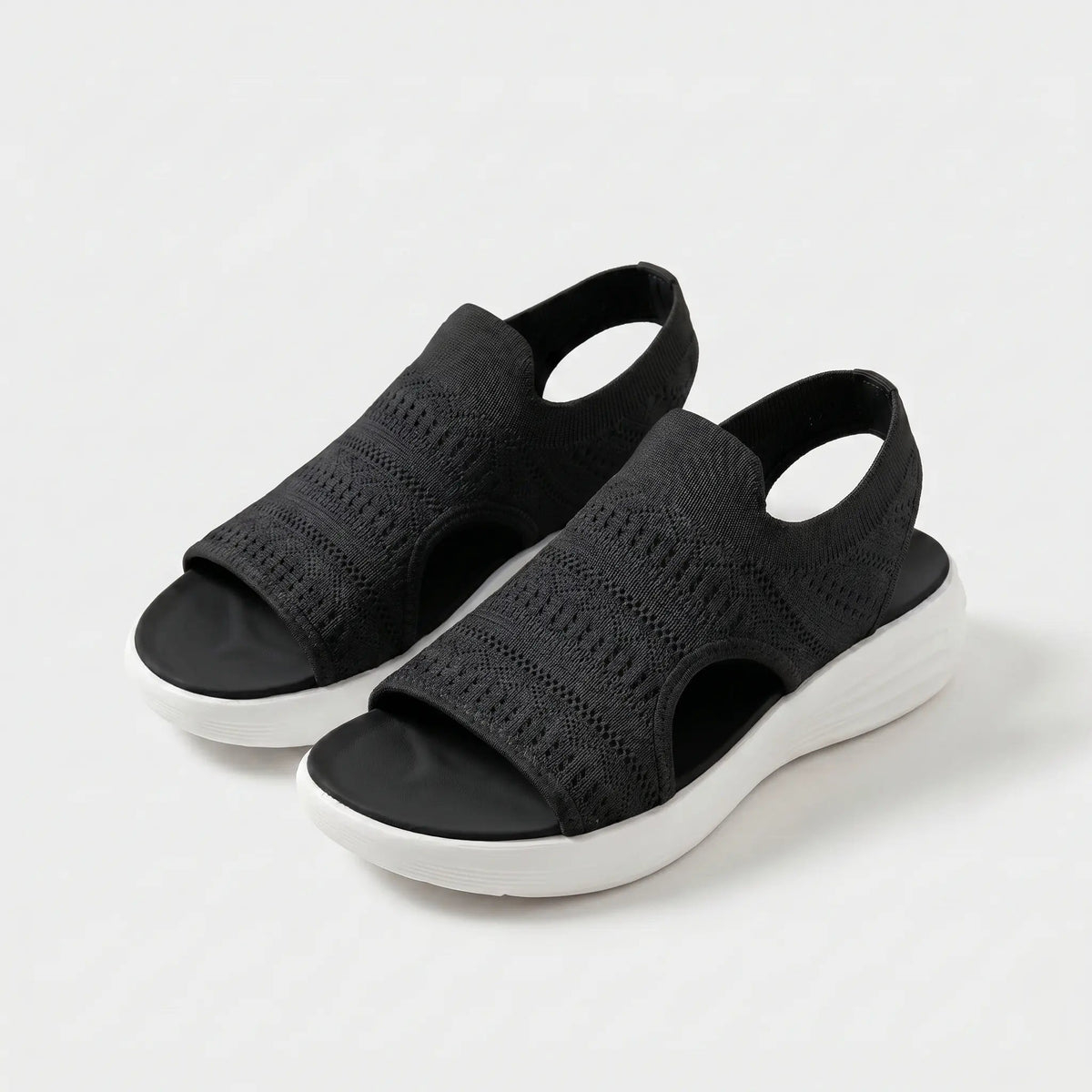 Ivana | Women's Cushioned Ergonomic Open-Toe Comfortable Slides
