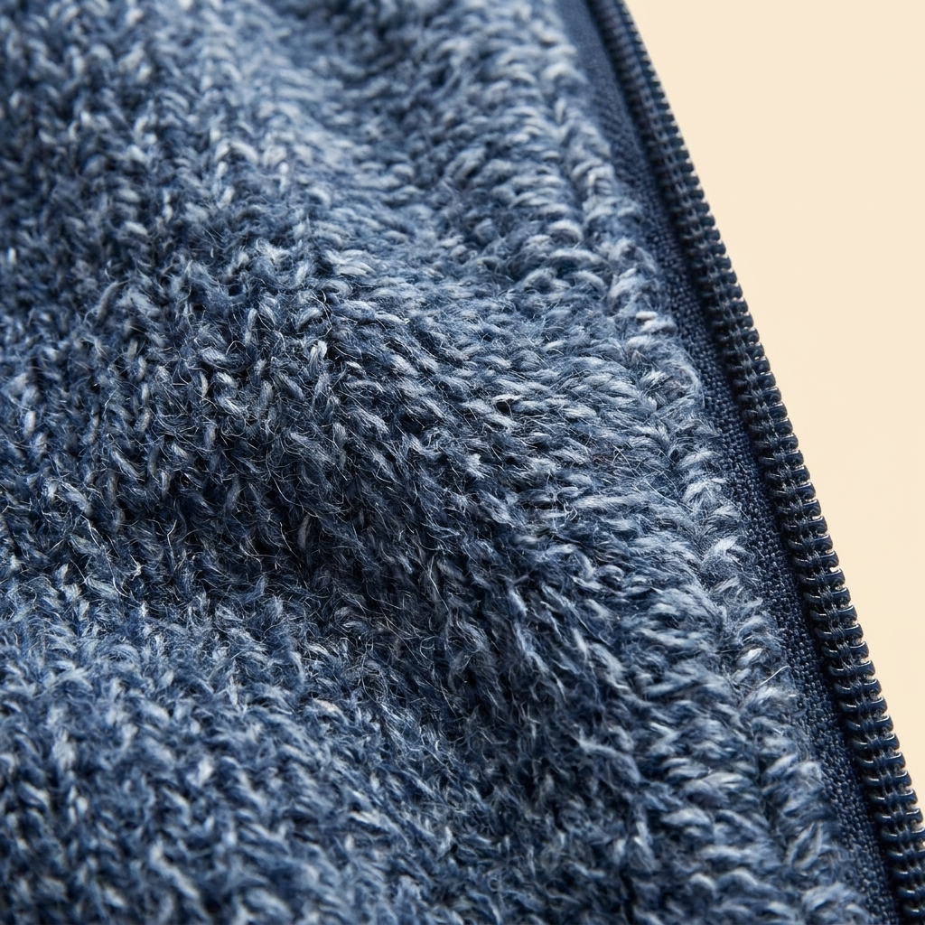 Heston | Men's Quarter-Zip Fleece Knit Sweater